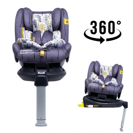 Cosatto All in All Rotate Spin 360 Group 0+/1/2/3 Car Seat Fika Forest