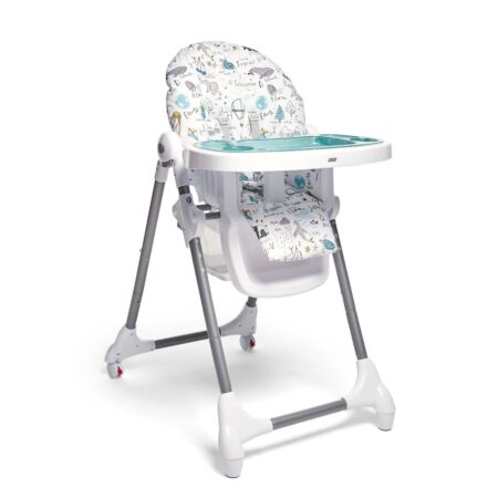 Mamas & Papas Snax Low / Highchair With Removable Tray - Happy Planet