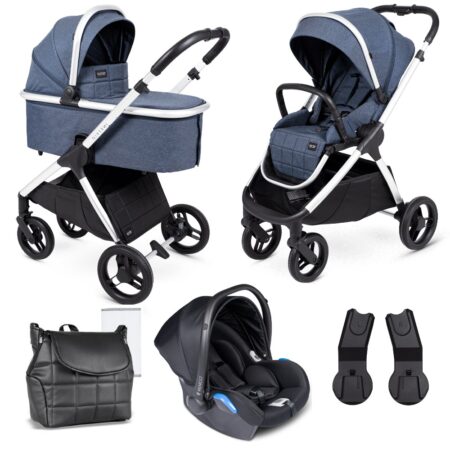 Insevio Dolphin 3 in 1 travel system - Ocean blue
