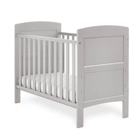 Obaby Grace Mini Cot Bed - Warm Grey