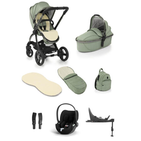 Egg 2 Luxury Bundle Seagrass With Cybex Cloud T Car Seat & Base