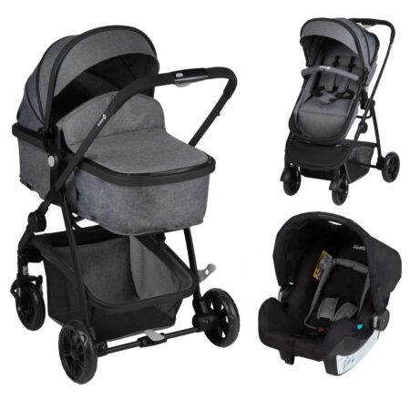 Safety 1st by Maxi Cosi Hello 3 in 1 pram to pushchair with car seat