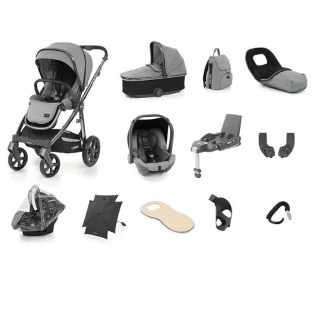 Oyster 3 Moon 12 Piece Bundle with Capsule Car Seat and Base