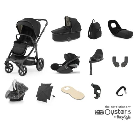 Oyster 3 Pixel 12 Piece Bundle with Cloud T Car Seat and Base
