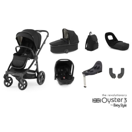Oyster 3 Pixel 7 Piece Bundle with Capsule Car Seat and Base