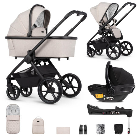 Venicci Tinum Edge Dust - 3 in 1 Travel System with Isofix Base