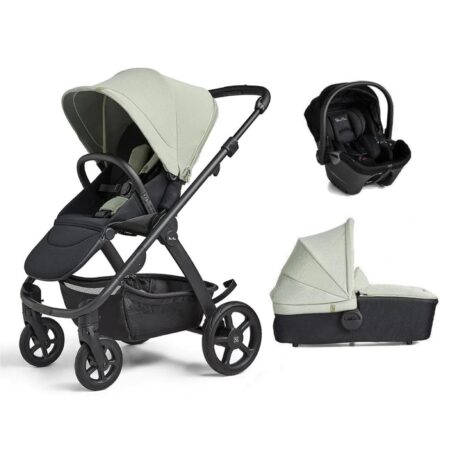 Silver Cross Tide 3 in 1 Travel System with Dream Car Seat - Sage