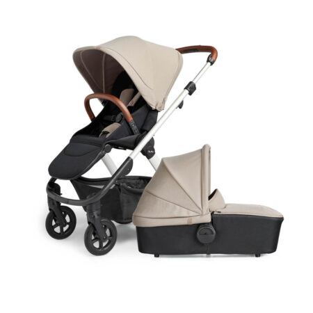 Silver Cross Tide Pushchair and Carrycot Stone Beige