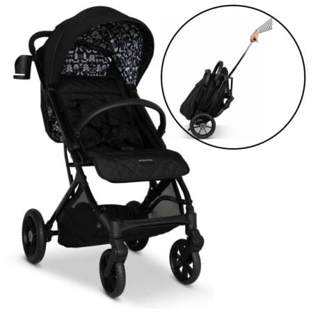 Cosatto Woosh Trail Compact Offroad Pushchair in Silhouette