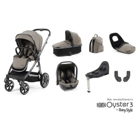 Oyster 3 Stone 7 Piece Bundle with Capsule Car Seat and Base