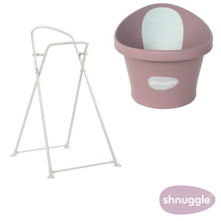 Shnuggle Baby Bath Blossom & Foldable Stand From Birth -12 Months