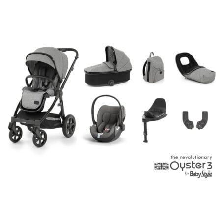 Oyster 3 Orion 7 Piece Bundle with Cybex Cloud T Car Seat and 360 Base