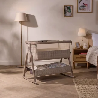 CozeeSenseBedsideCrib-SoftWalnutCocoa1