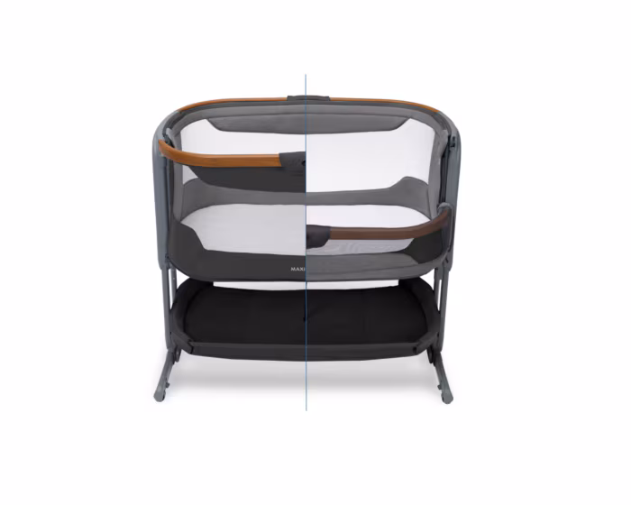 2027158110_F2_2026_maxicosi_homeequipment_cotbed_iorapro_elegance_graphite_3secondsfold