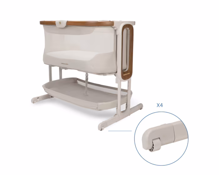 2027159110_F5_2026_maxicosi_homeequipment_cotbed_iorapro_elegance_beige_4invisiblewheels