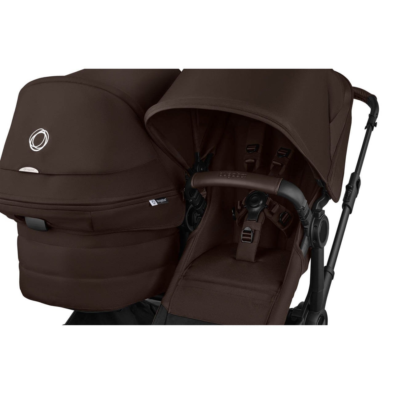 Bugaboo Donkey 6 Double Pushchair – Cocoa Brown bugaboo donkey double cocoa brown (15)