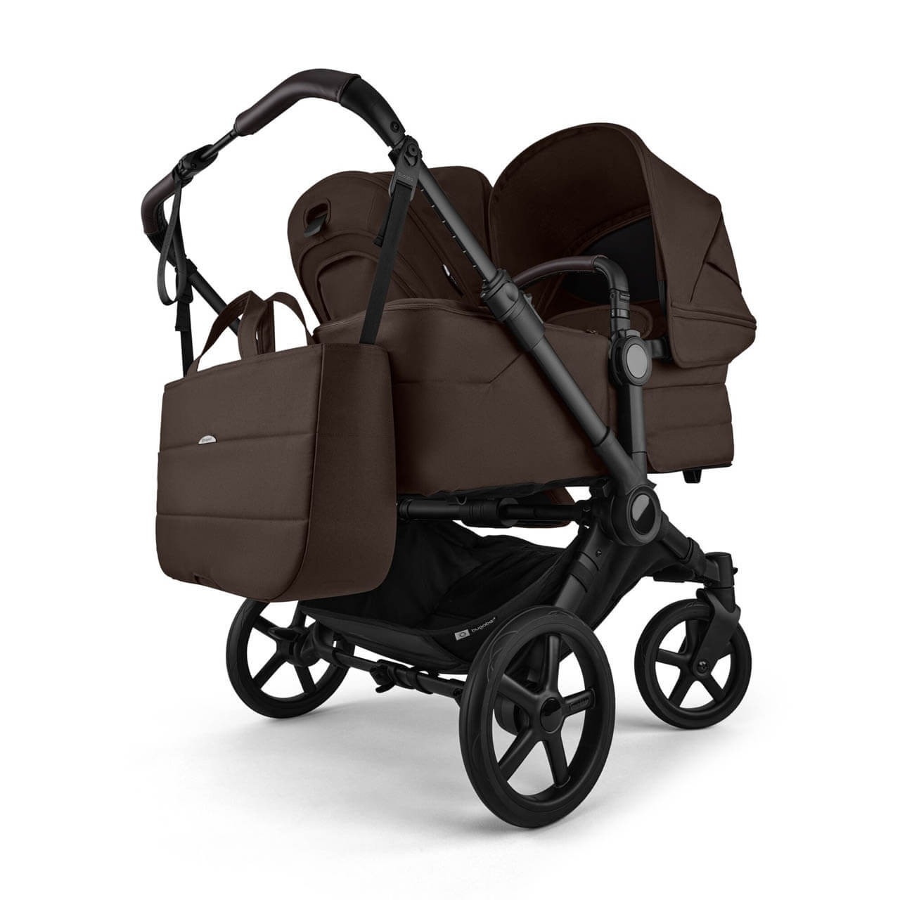 Bugaboo Donkey 6 Double Pushchair – Cocoa Brown bugaboo donkey double cocoa brown (3)