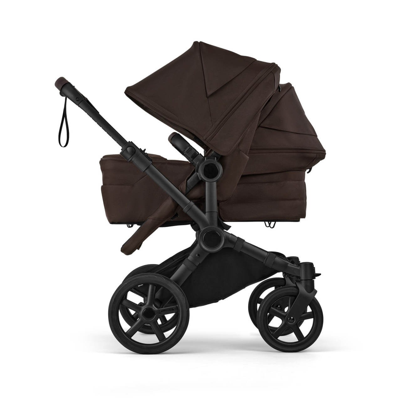 Bugaboo Donkey 6 Double Pushchair – Cocoa Brown bugaboo donkey double cocoa brown (4)
