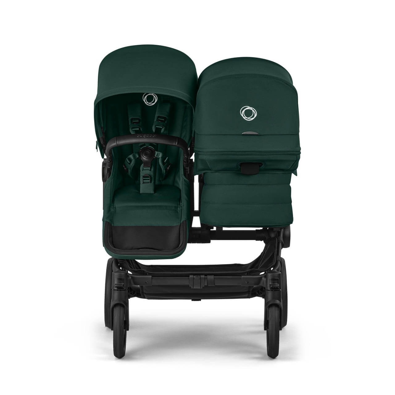 Bugaboo Donkey 6 Double Pushchair – Fern Green bugaboo donkey double fern green (3)