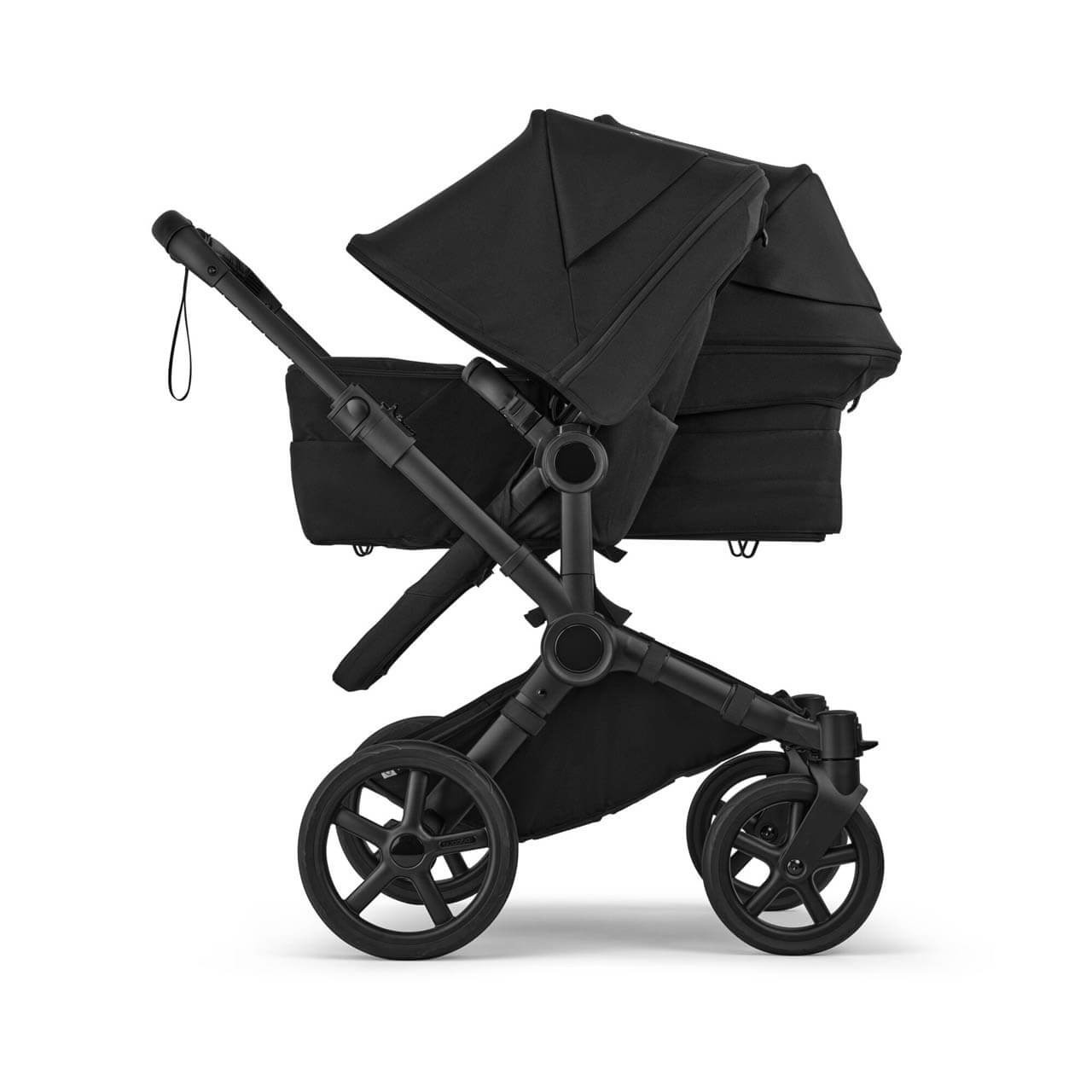 Bugaboo Donkey 6 Double Pushchair – Heritage Black bugaboo donkey double heritage black (11)