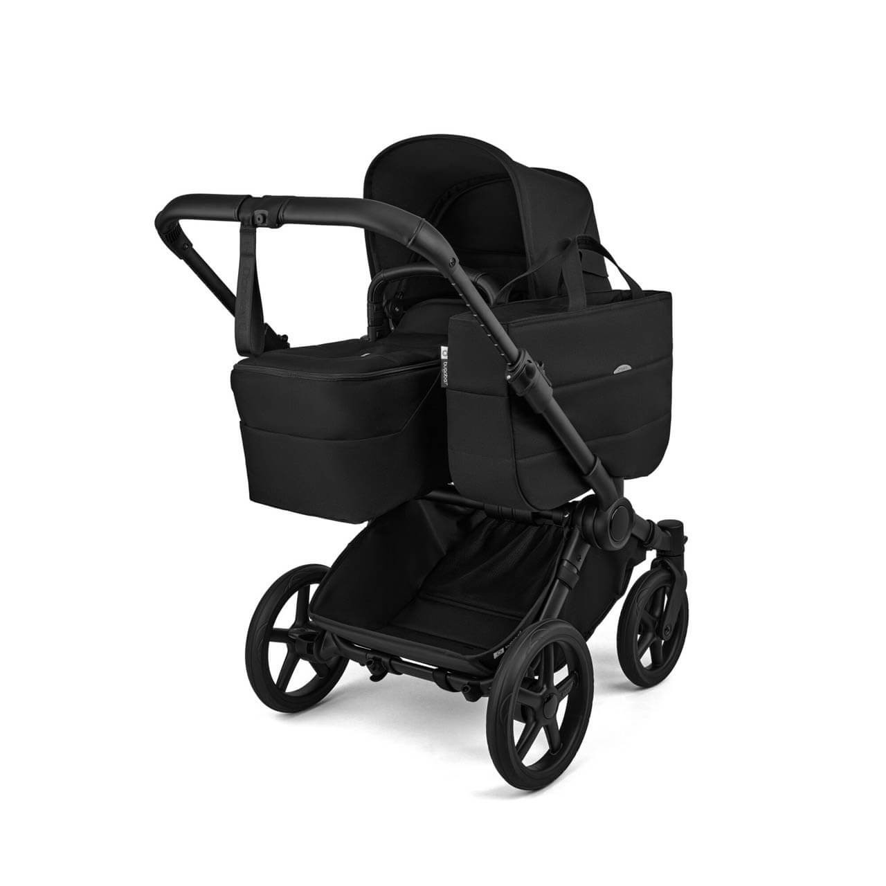 Bugaboo Donkey 6 Double Pushchair – Heritage Black bugaboo donkey double heritage black (13)