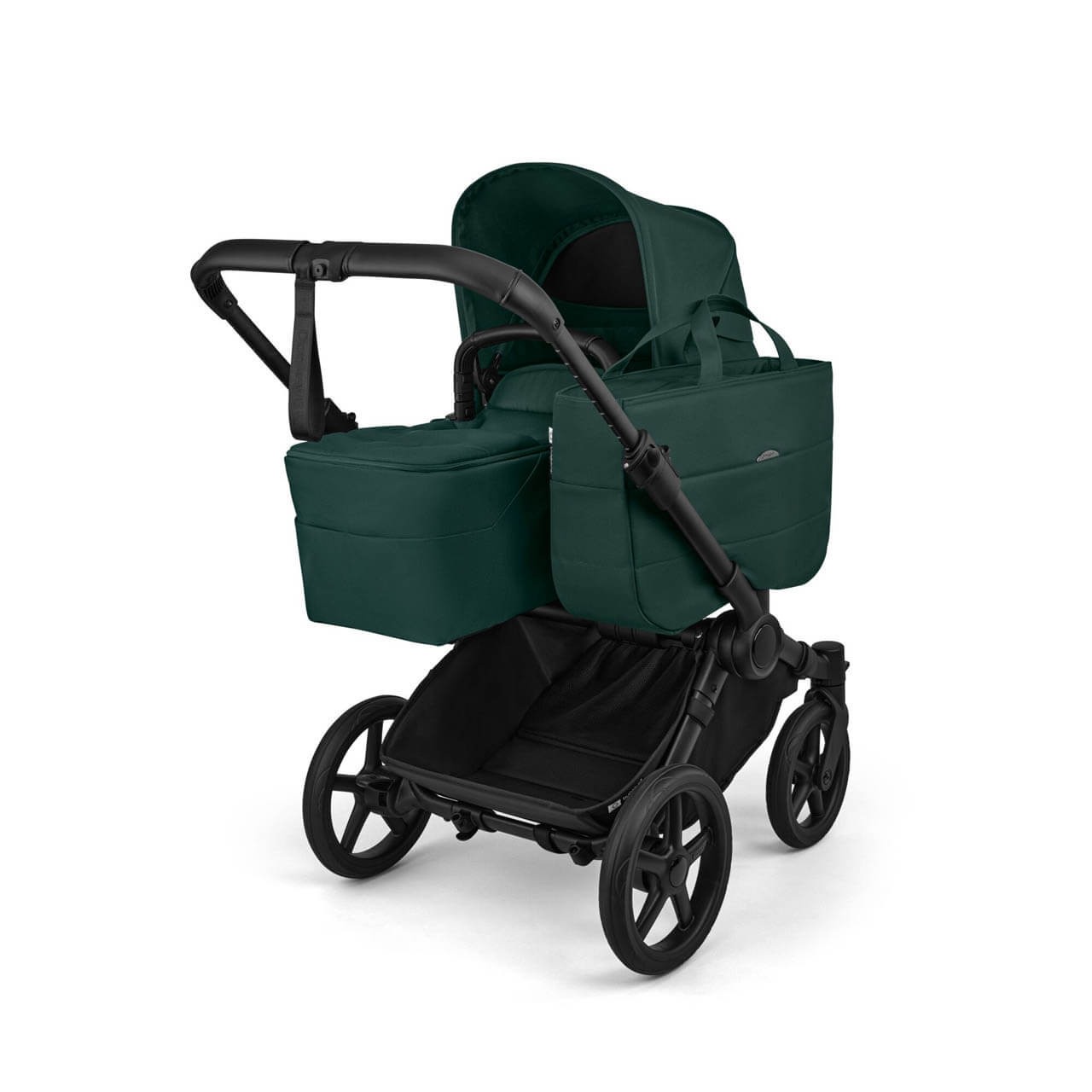 Bugaboo Donkey 6 Double Essential Bundle – Fern Green bugaboo donkey essential double fern green (12)