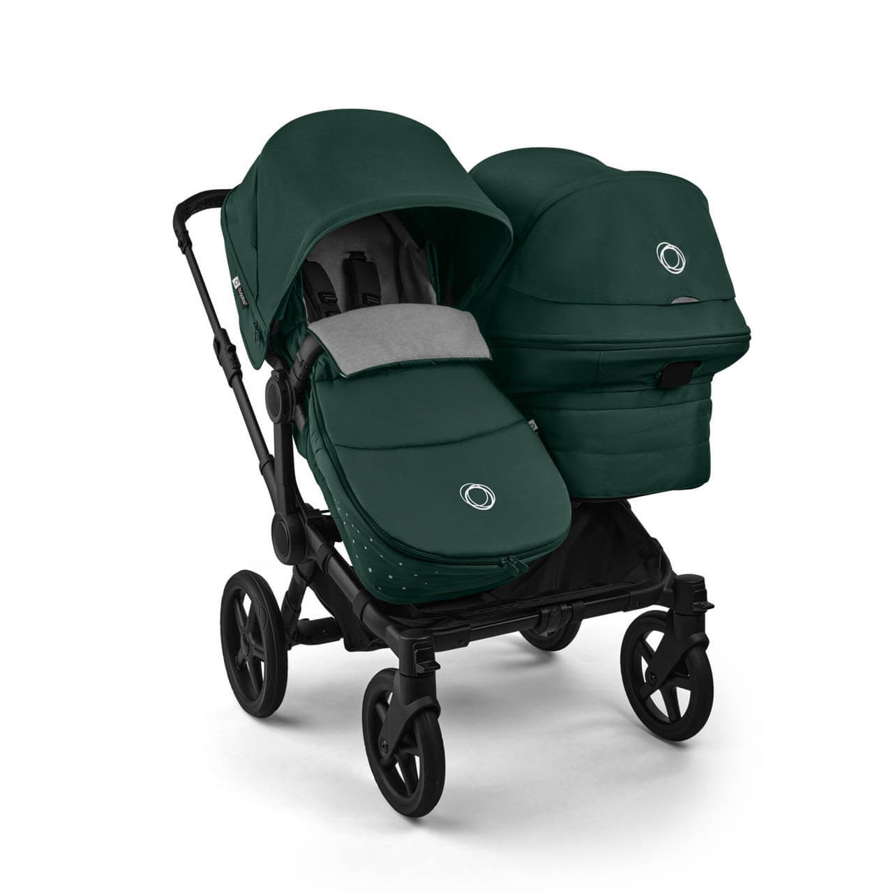 Bugaboo Donkey 6 Double Essential Bundle – Fern Green bugaboo donkey essential double fern green (3)
