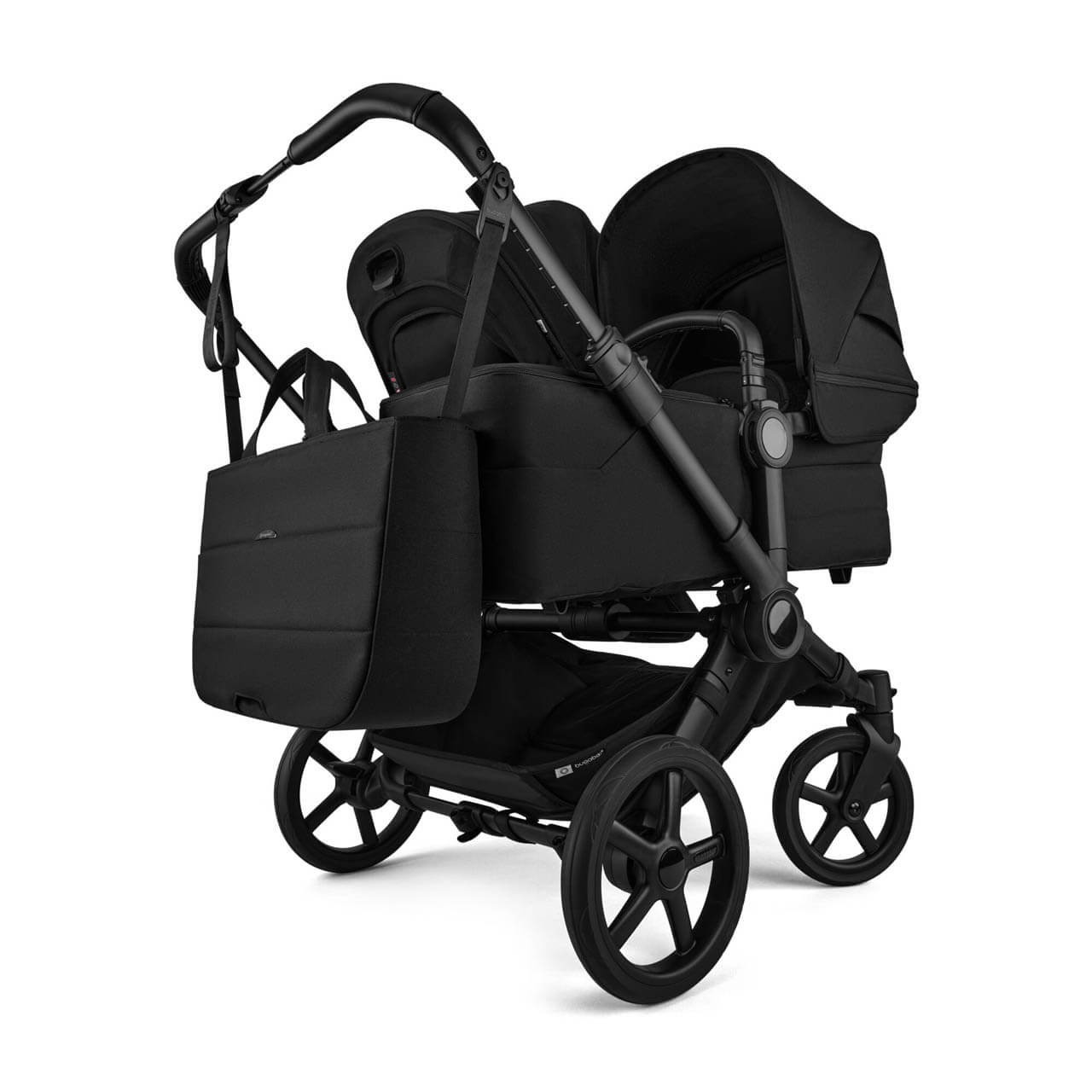 Bugaboo Donkey 6 Double Essential Bundle – Heritage Black bugaboo donkey essential double heritage black (4)
