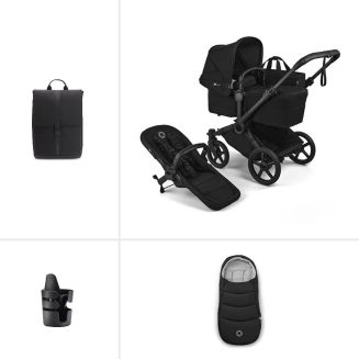 Bugaboo Donkey 6 Single Essential Bundle – Heritage Black bugaboo donkey essential single heritage black