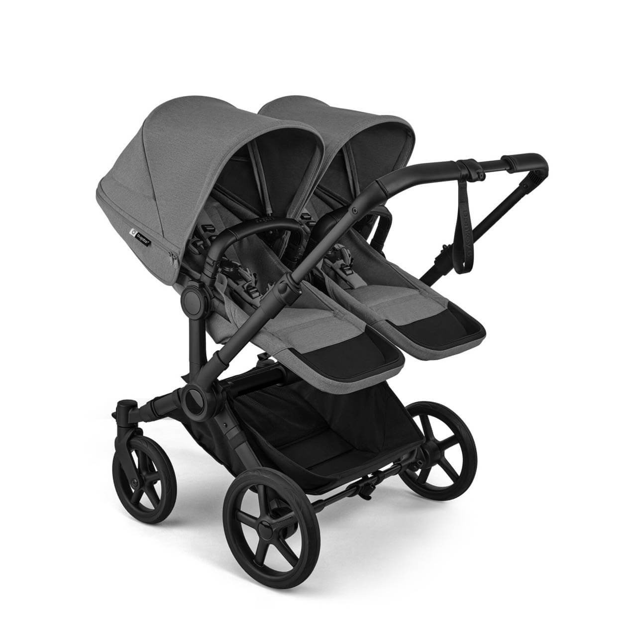 Bugaboo Donkey 6 Twin Essential Bundle – Moon Grey bugaboo donkey essential twin moon grey (1)