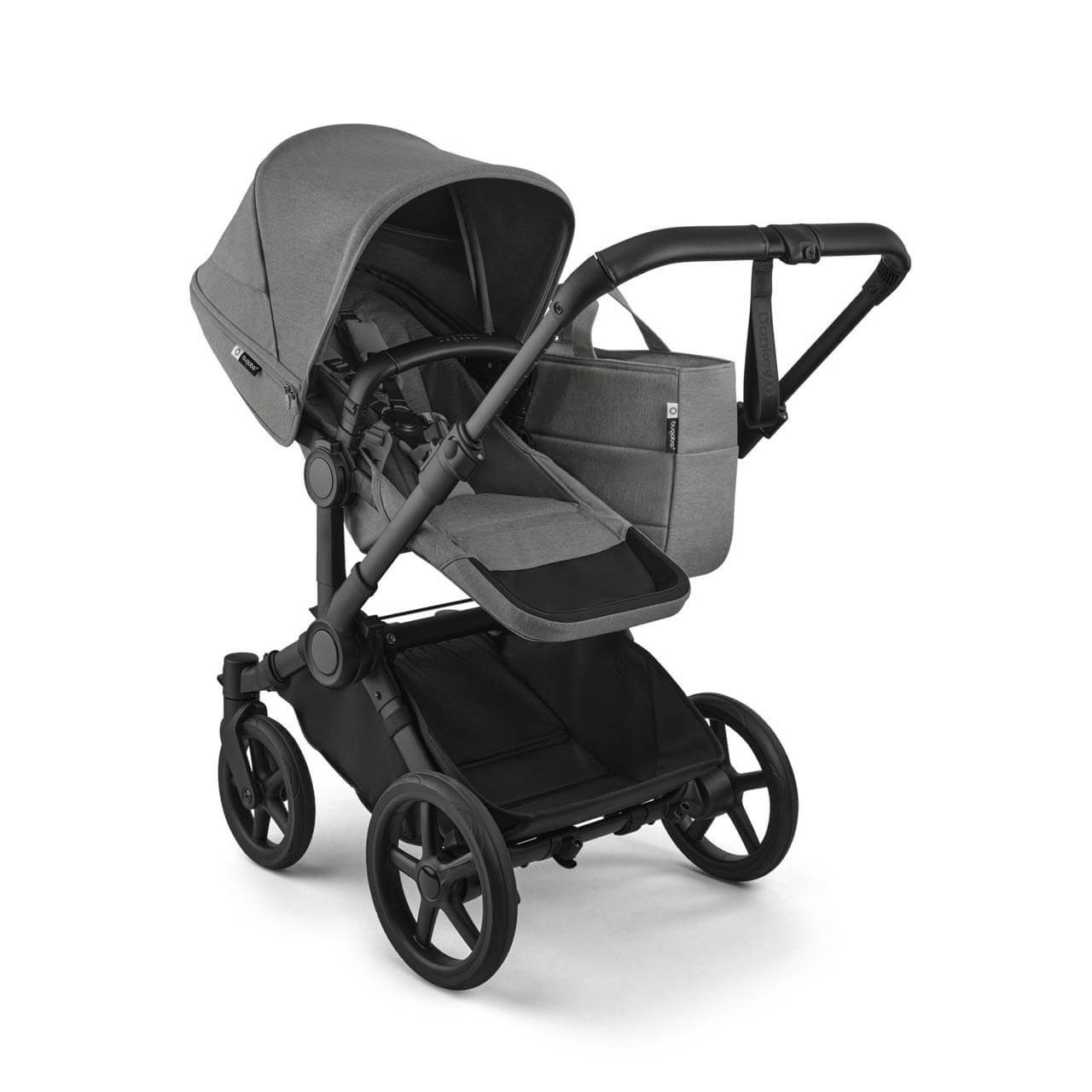 Bugaboo Donkey 6 Twin Essential Bundle – Moon Grey bugaboo donkey essential twin moon grey (10)
