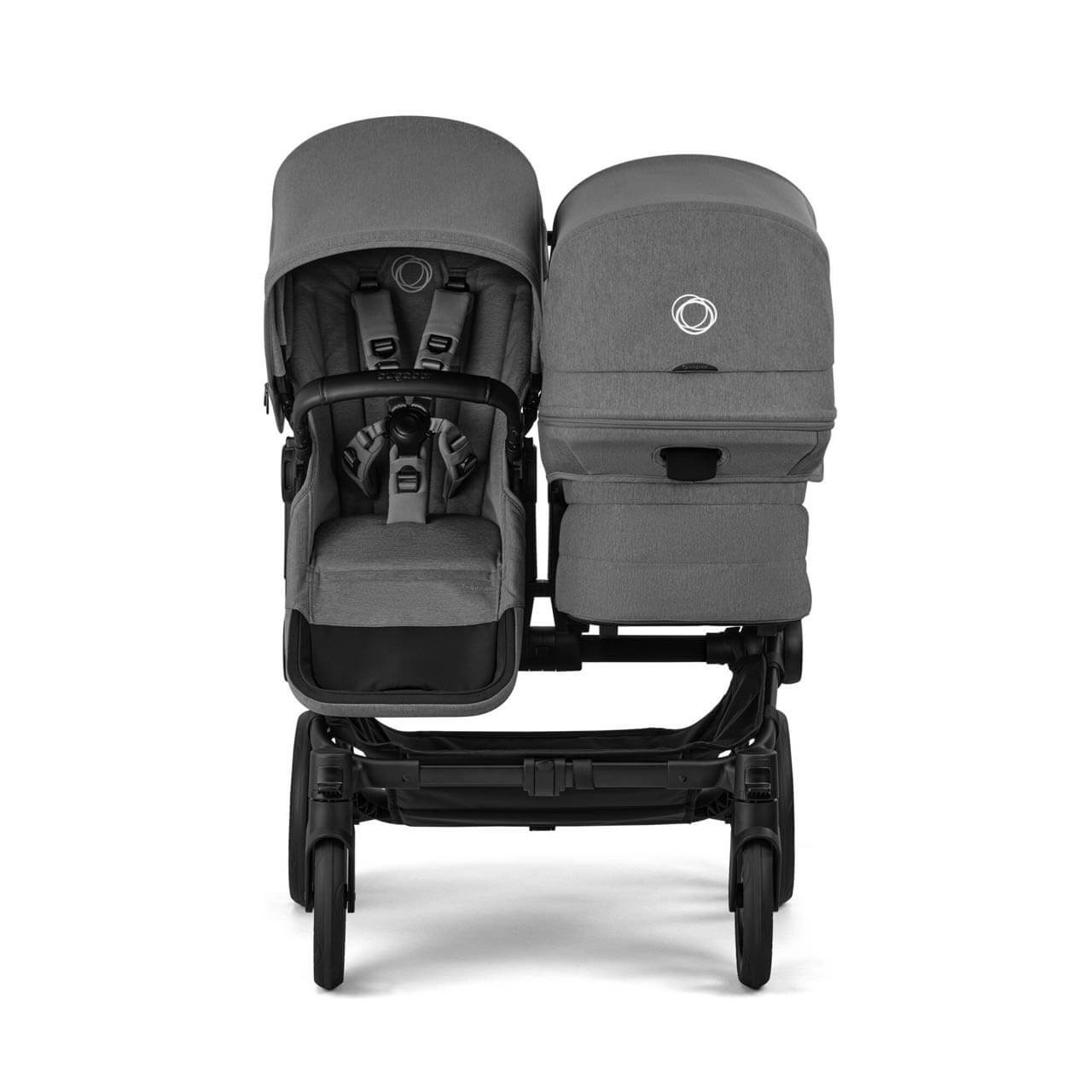 Bugaboo Donkey 6 Twin Essential Bundle – Moon Grey bugaboo donkey essential twin moon grey (6)
