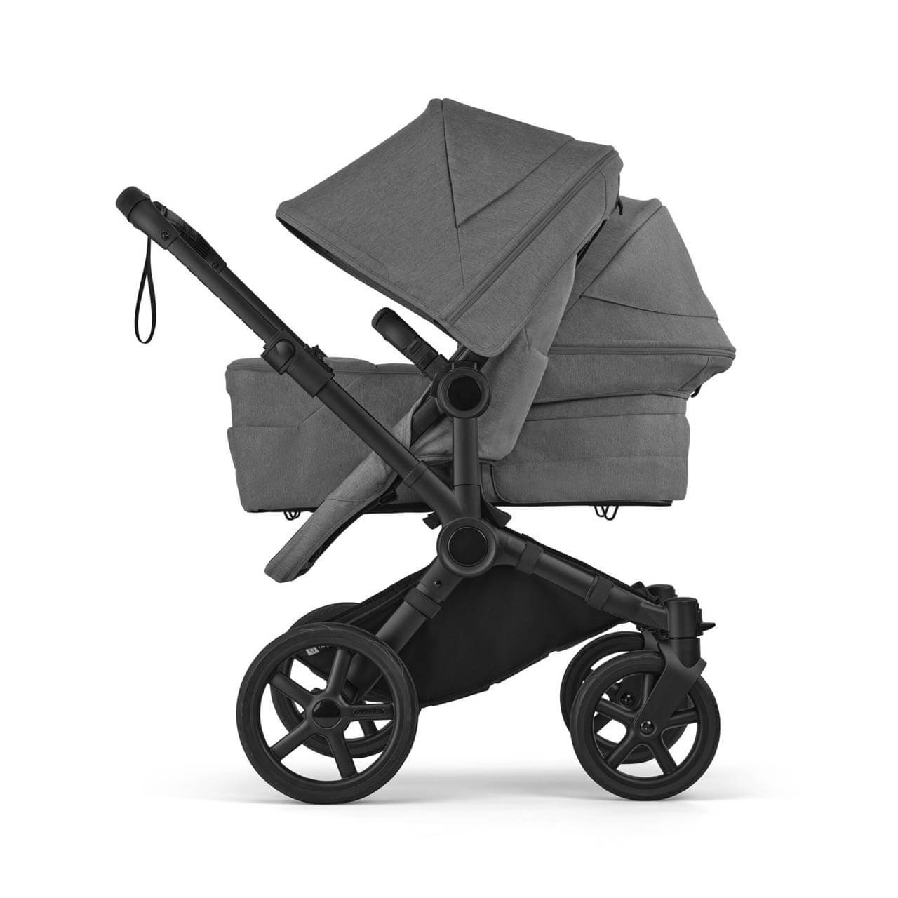 Bugaboo Donkey 6 Twin Essential Bundle – Moon Grey bugaboo donkey essential twin moon grey (8)