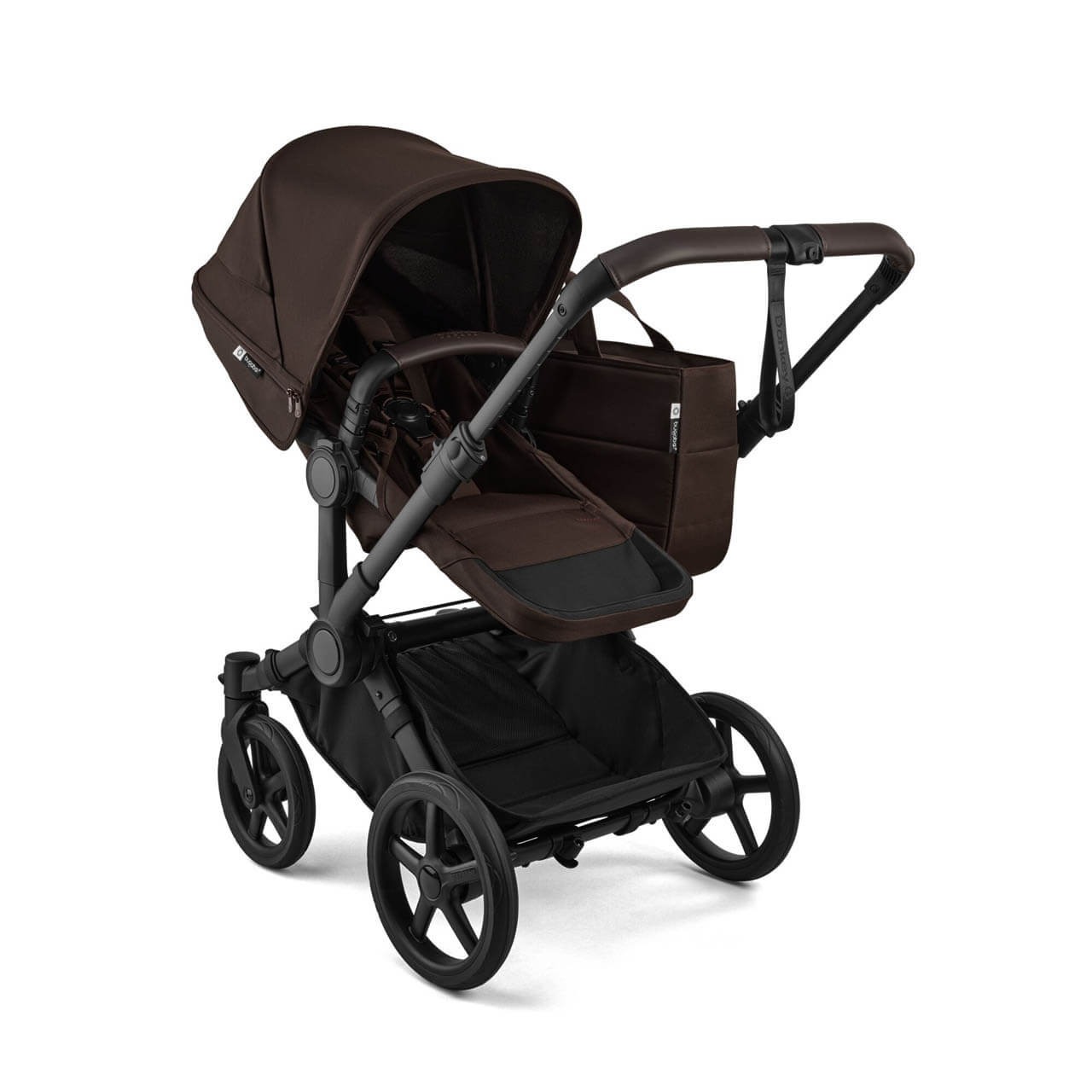 Bugaboo Donkey 6 Twin Pushchair – Cocoa Brown bugaboo donkey twin cocoa brown (12)