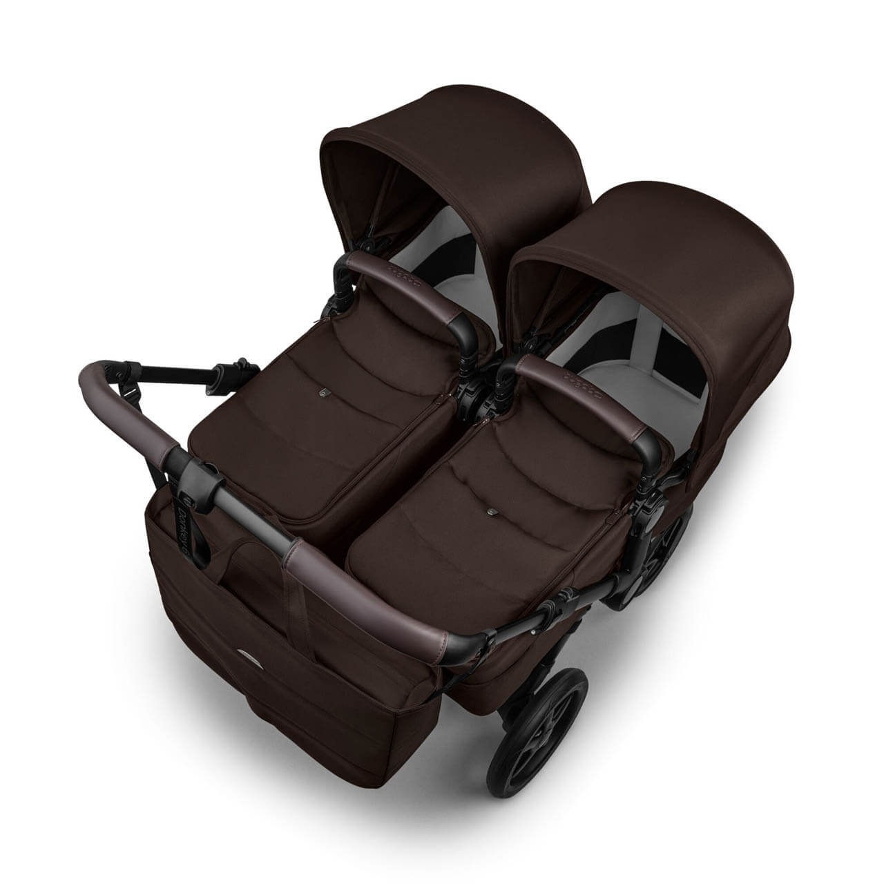 Bugaboo Donkey 6 Twin Pushchair – Cocoa Brown bugaboo donkey twin cocoa brown (2)