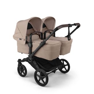 Bugaboo Donkey 6 Twin Pushchair – Desert Taupe bugaboo donkey twin desert taupe