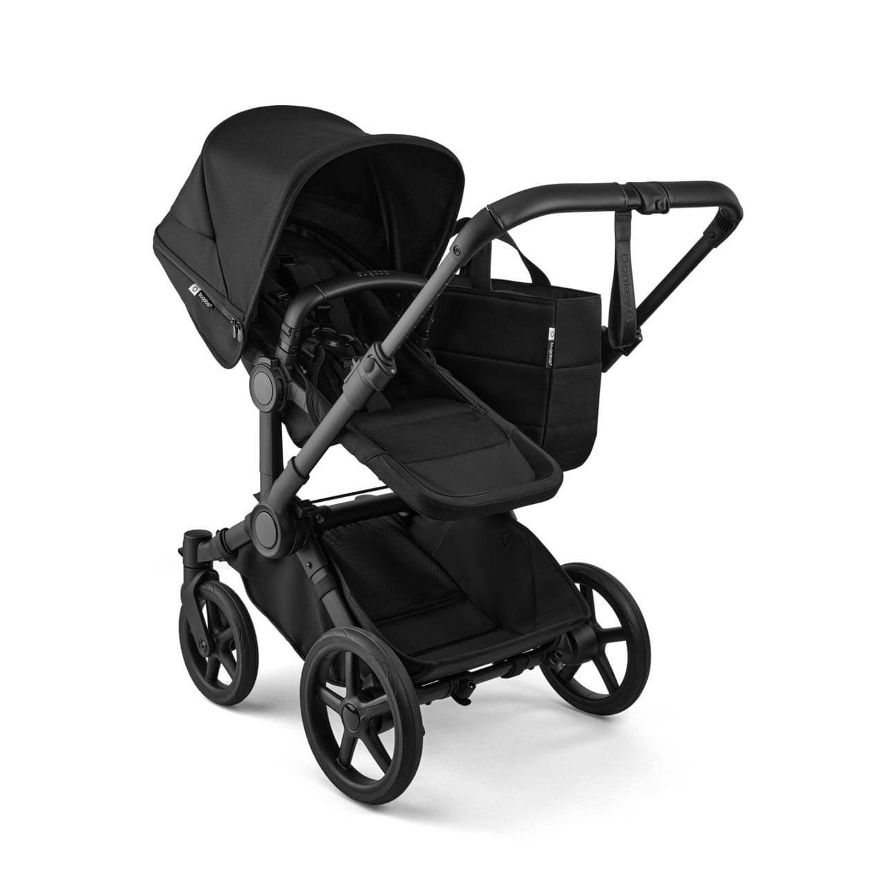 Bugaboo Donkey 6 Twin Pushchair – Heritage Black bugaboo donkey twin heritage black (13)
