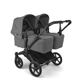 Bugaboo Donkey 6 Twin Pushchair – Moon Grey bugaboo donkey twin moon grey