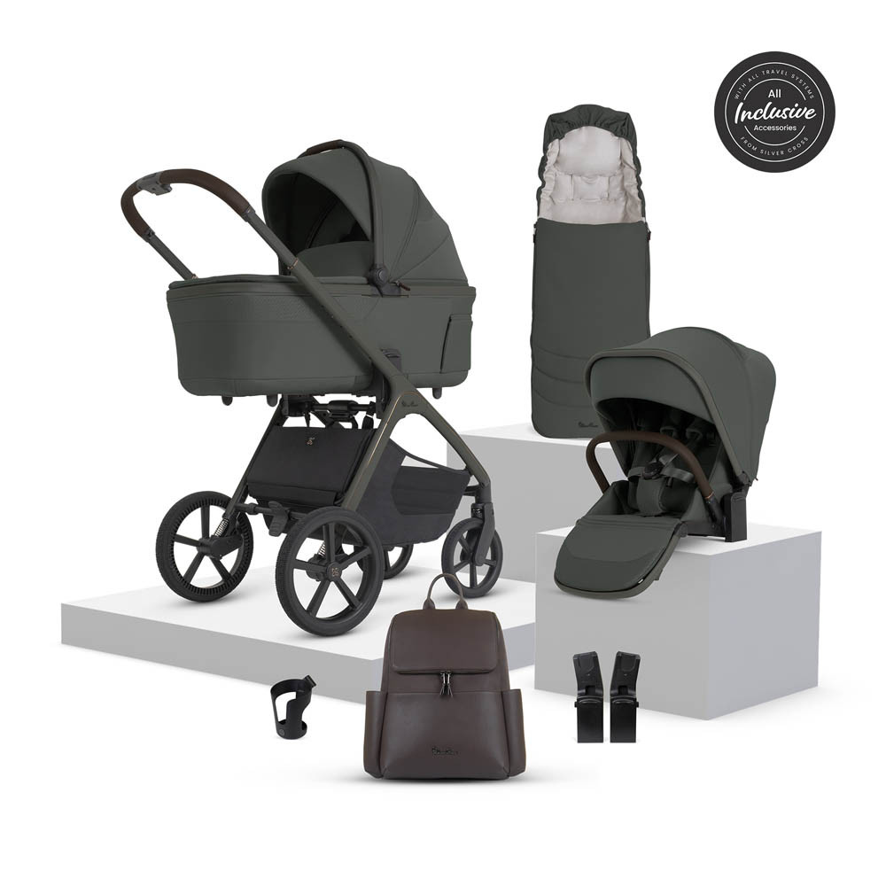 Silver Cross Cove 2 Accessory Bundle – Pewter silver cross cove 2 pewter accessory