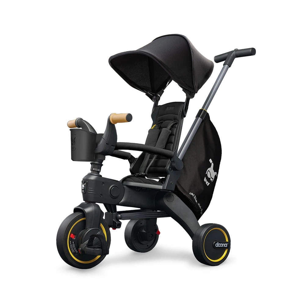 Doona Liki Trike S5 – Nitro Black - Grade A Open Box Return doona liki s5 nitro black (1)
